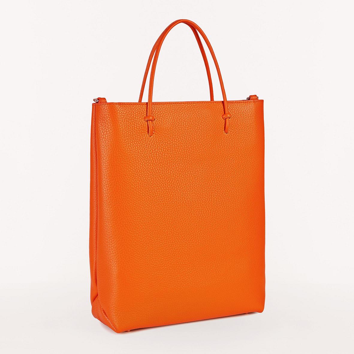 Furla Essential Handbags Orange Women South Africa CX3158427